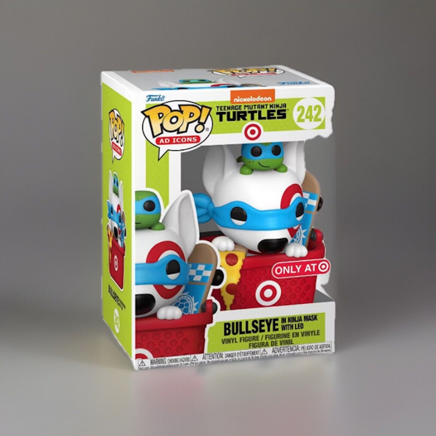 🔥Funko POP! Bullseye in Ninja Mask With Leo #242 Target Exclusive BNWT🔥