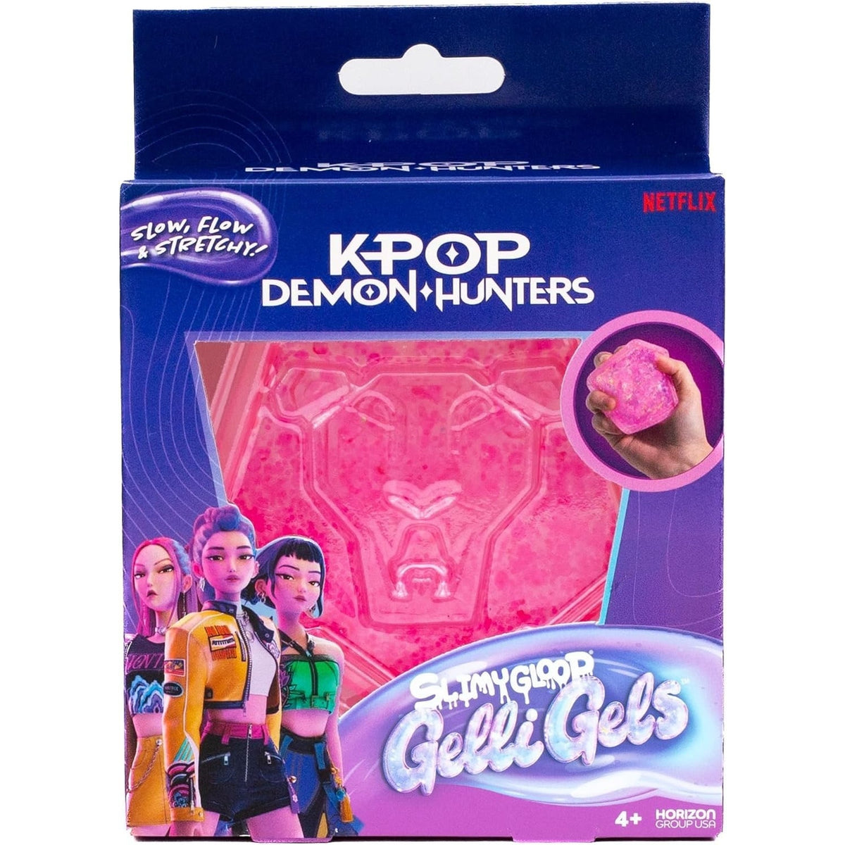 🔥KPop Demon Hunters SlimyGloop Gelli Gels Saja Boys Squeeze Toy BNWT🔥