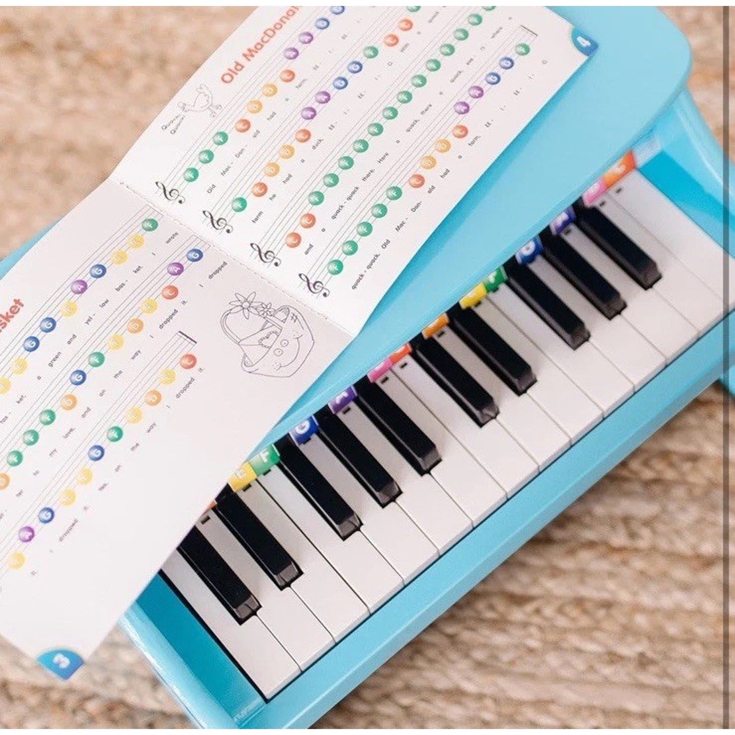 🔥Melissa & Doug - Learn To Play Piano - Blue BNWT🔥