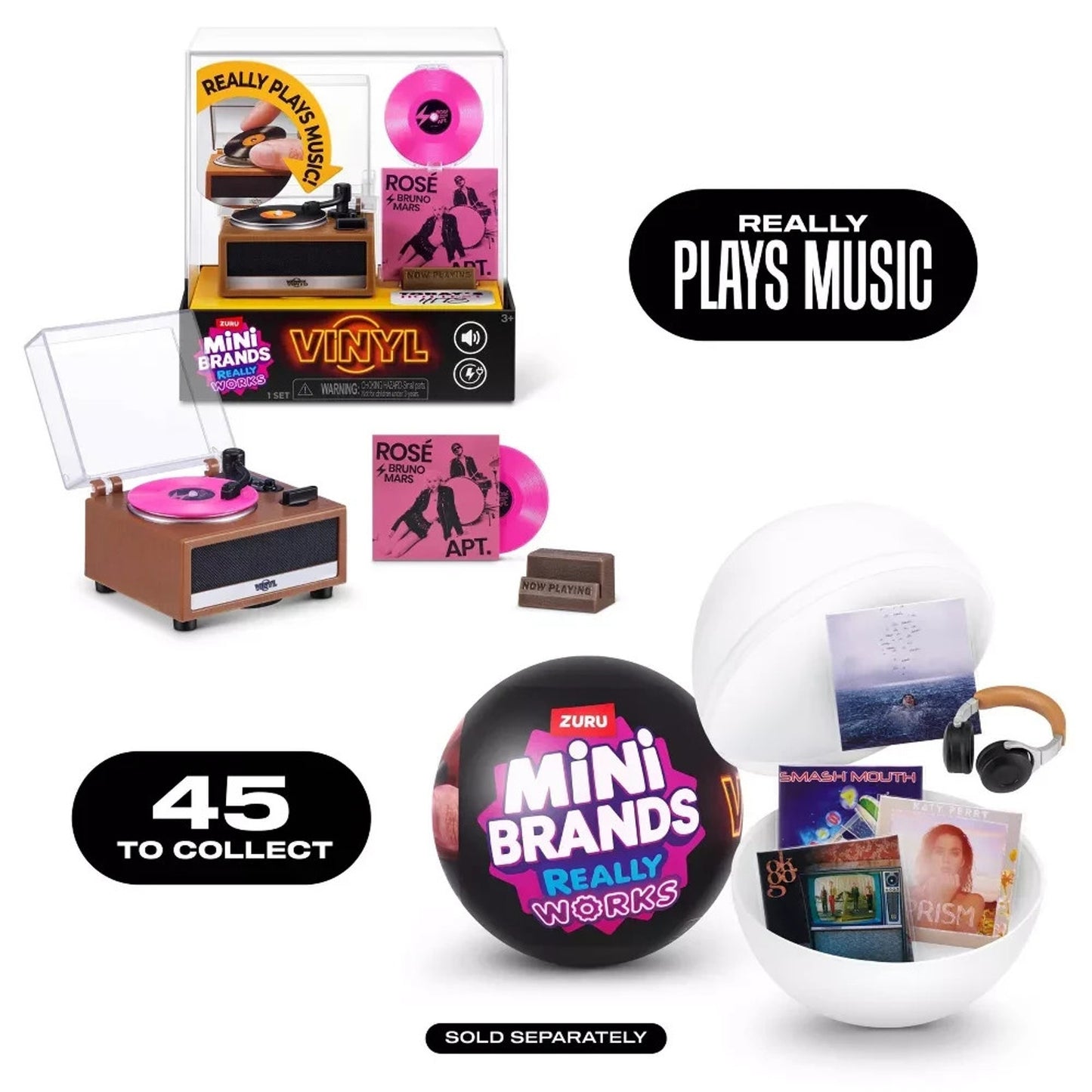 🔥Mini Brands Really Works Vinyl Playset Series 1 BNWT🔥