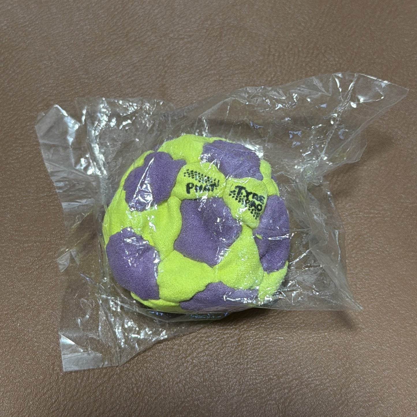 🔥World Footbag Phat Tyre Pro Footbag Hacky Sack Neon/Purple BNWT🔥