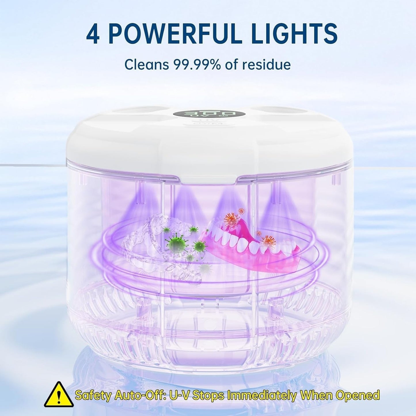 🔥45Khz Ultrasonic Deep Cleaning Machine 200ML Dental Pod BNWT🔥