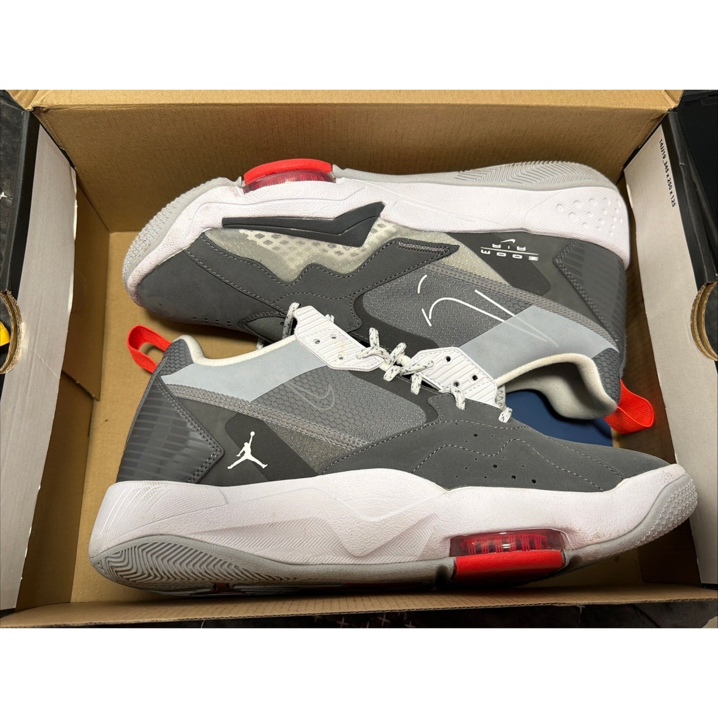 🔥Nike Jordan Lift Off White Black Wolf Grey US 10.5🔥