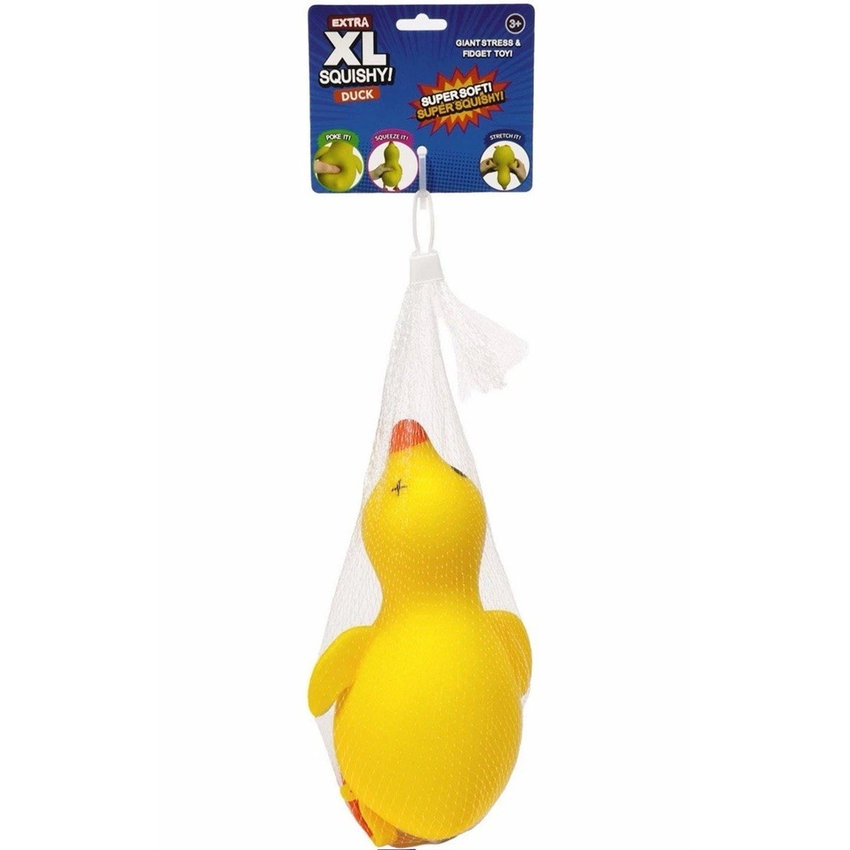 🔥Jumbo Squishy Stretchy Rubber Duck Stress Fidget Toy BNWT🔥
