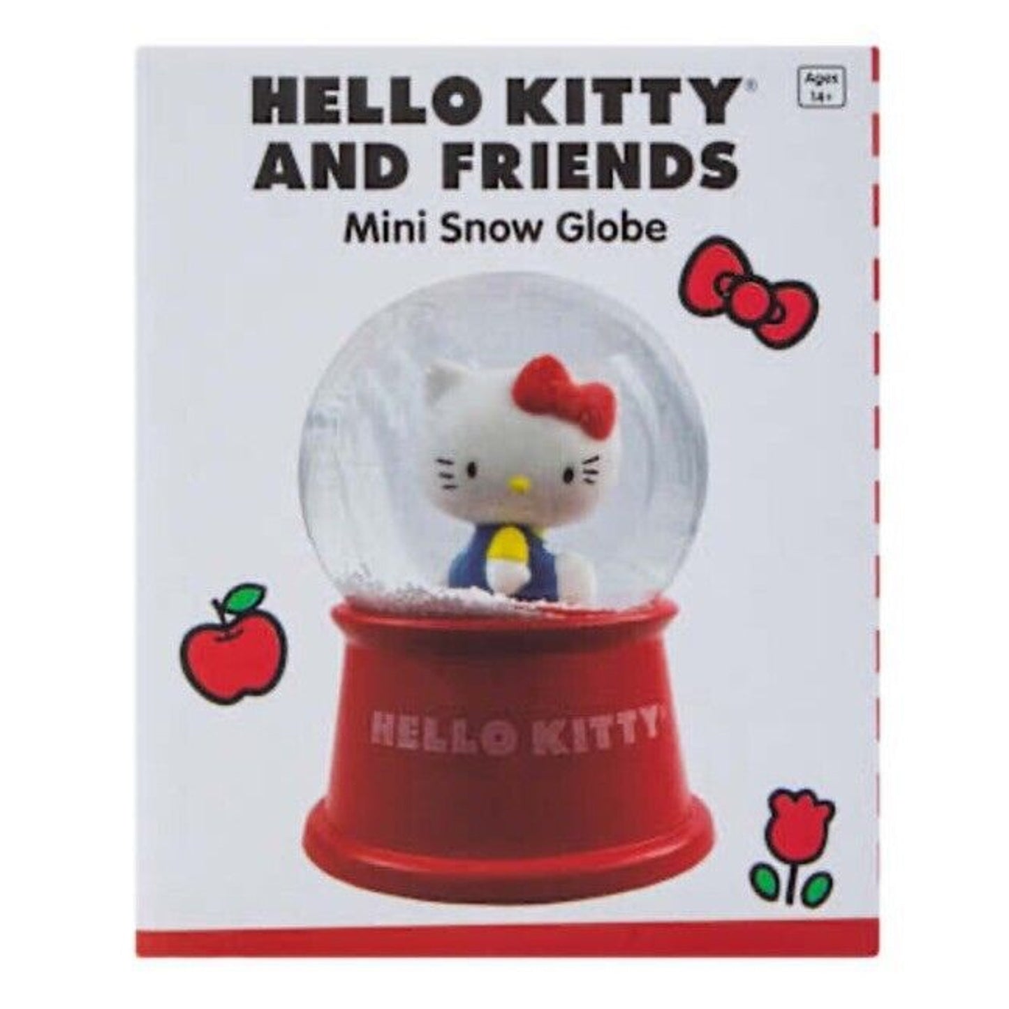 🔥Sanrio Hello Kitty And Friends Hello Kitty Mini Snow Globe 3.5" BNWT🔥
