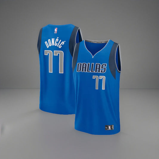 🔥Luka Doncic Dallas Mavericks Jersey Fanatics Blue Men’s Size Small BNWT🔥