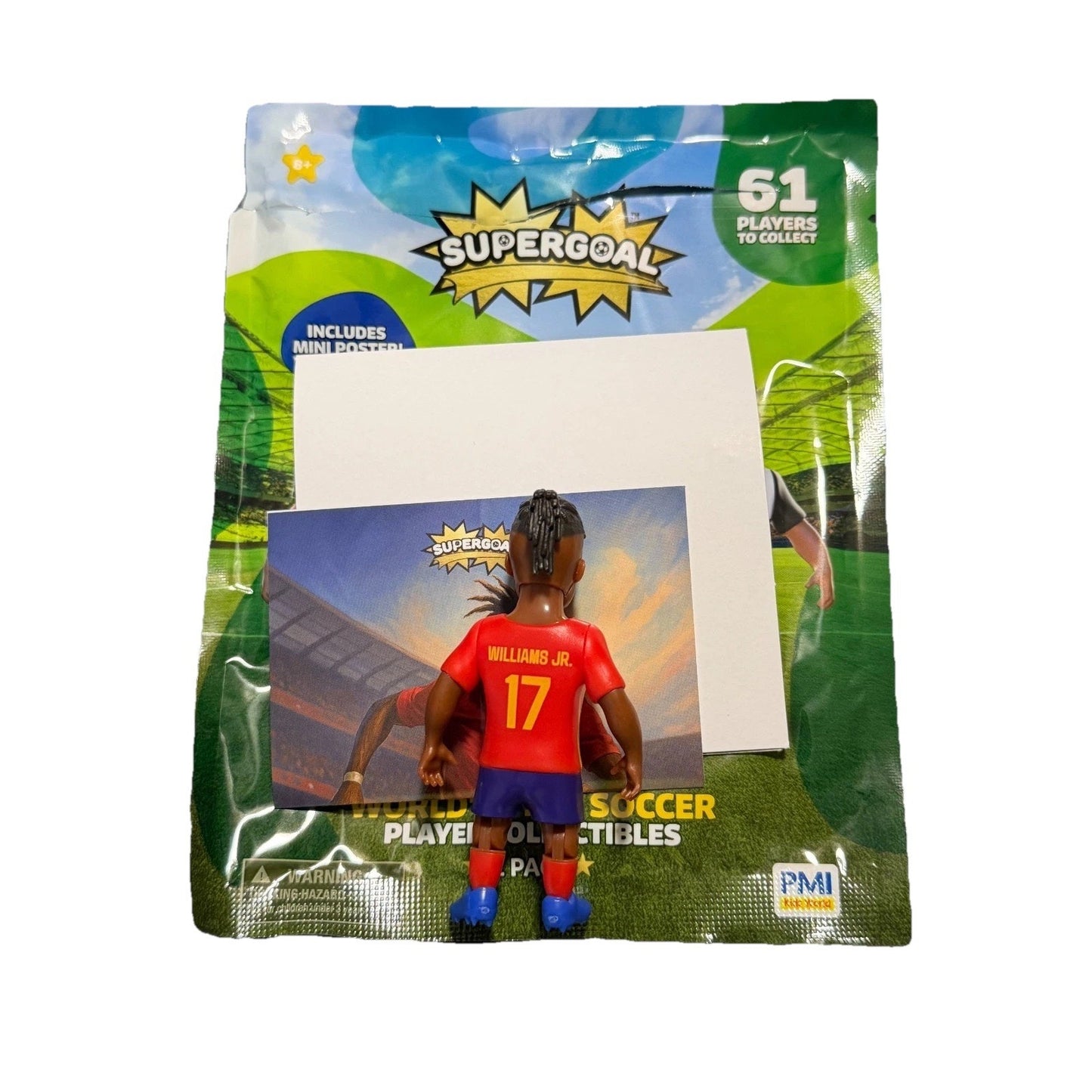 🔥Lot Of 5 World Cup Supergoal Best Soccer Collectible Figures Blind Bag BNWT🔥