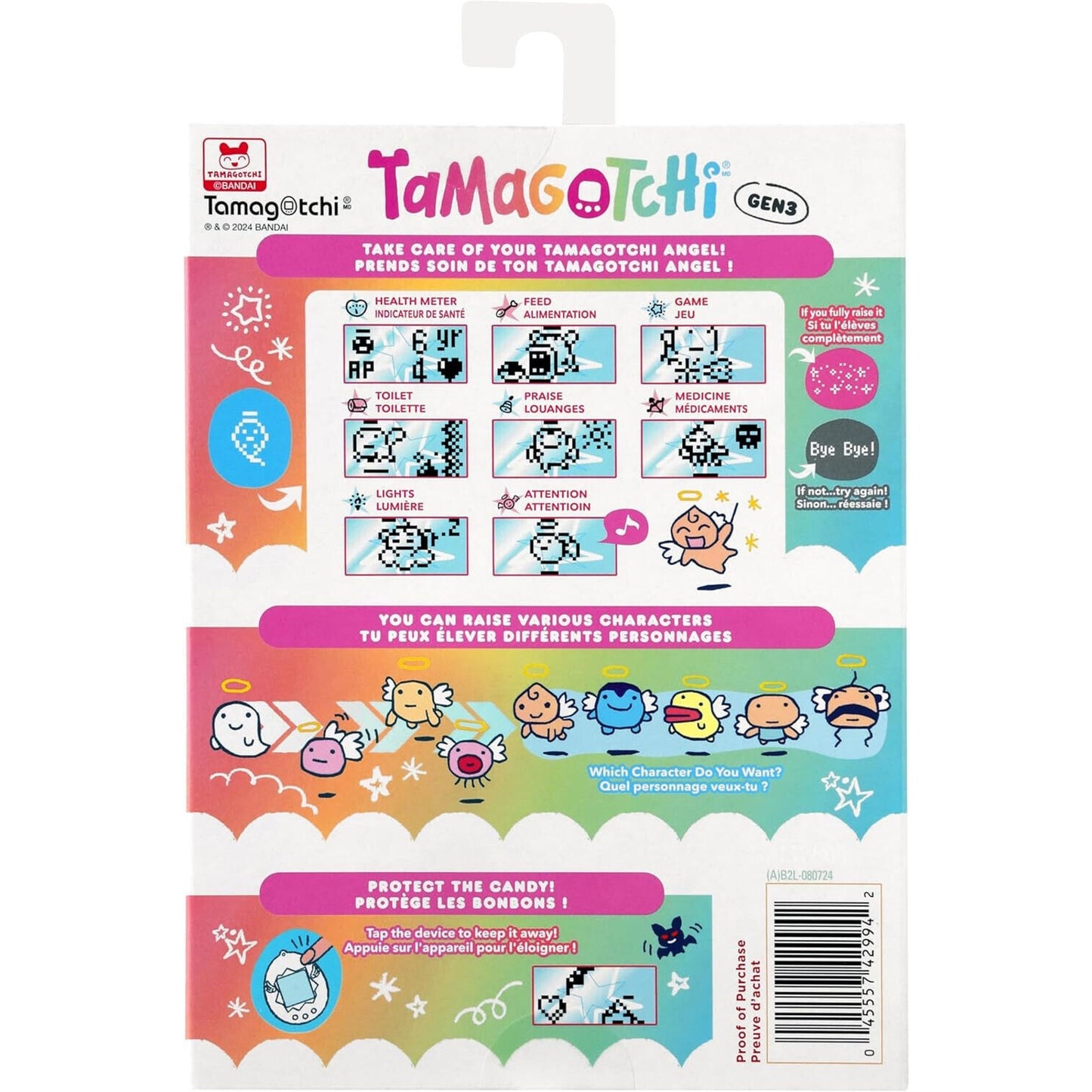🔥Tamagotchi Gen 3 "Original - Dreamy Angel" 2024 IN HAND BNWT & SEALED💥