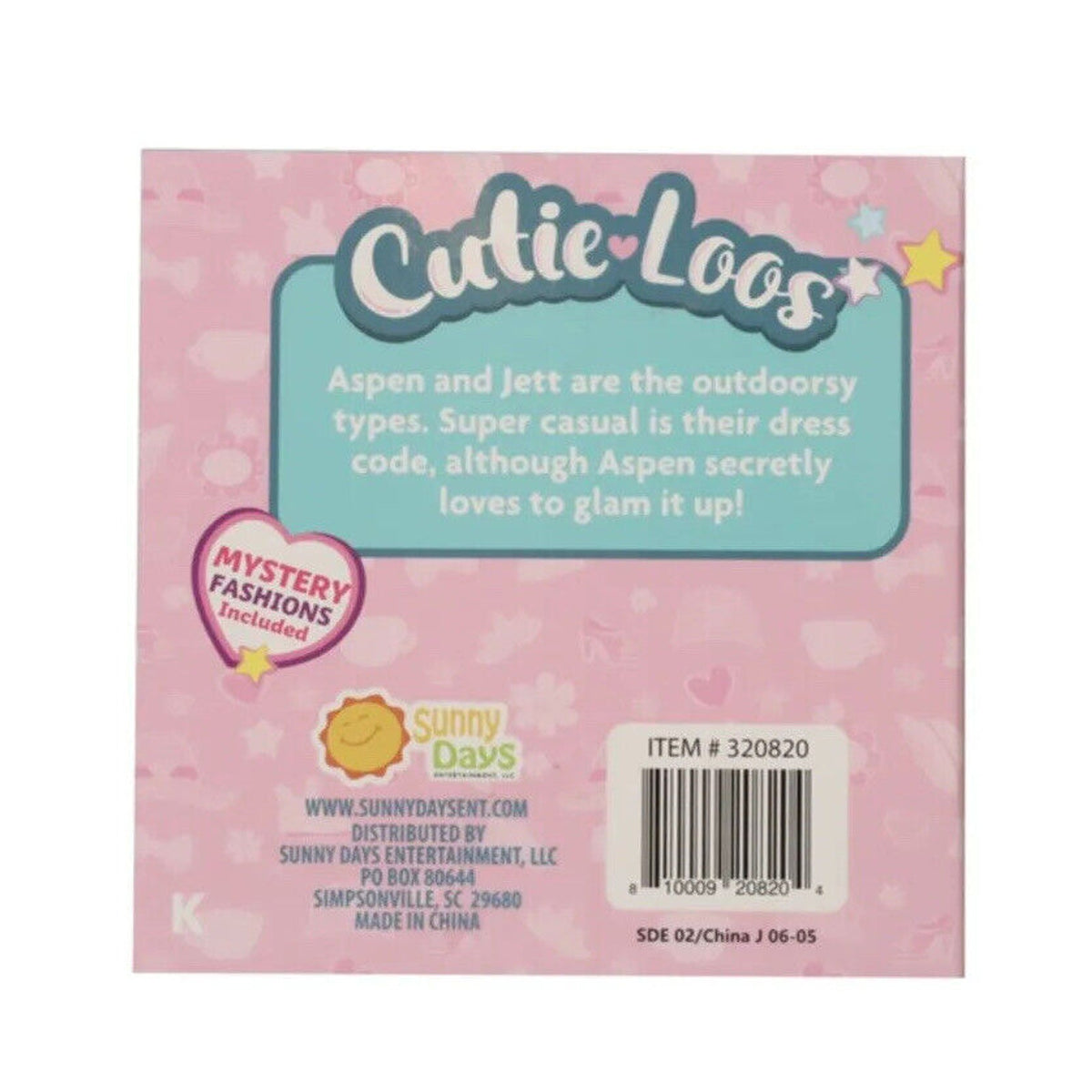 🔥Cutie Loos mix and match friends Aspen And Jett with mystery fashions BNIB🔥