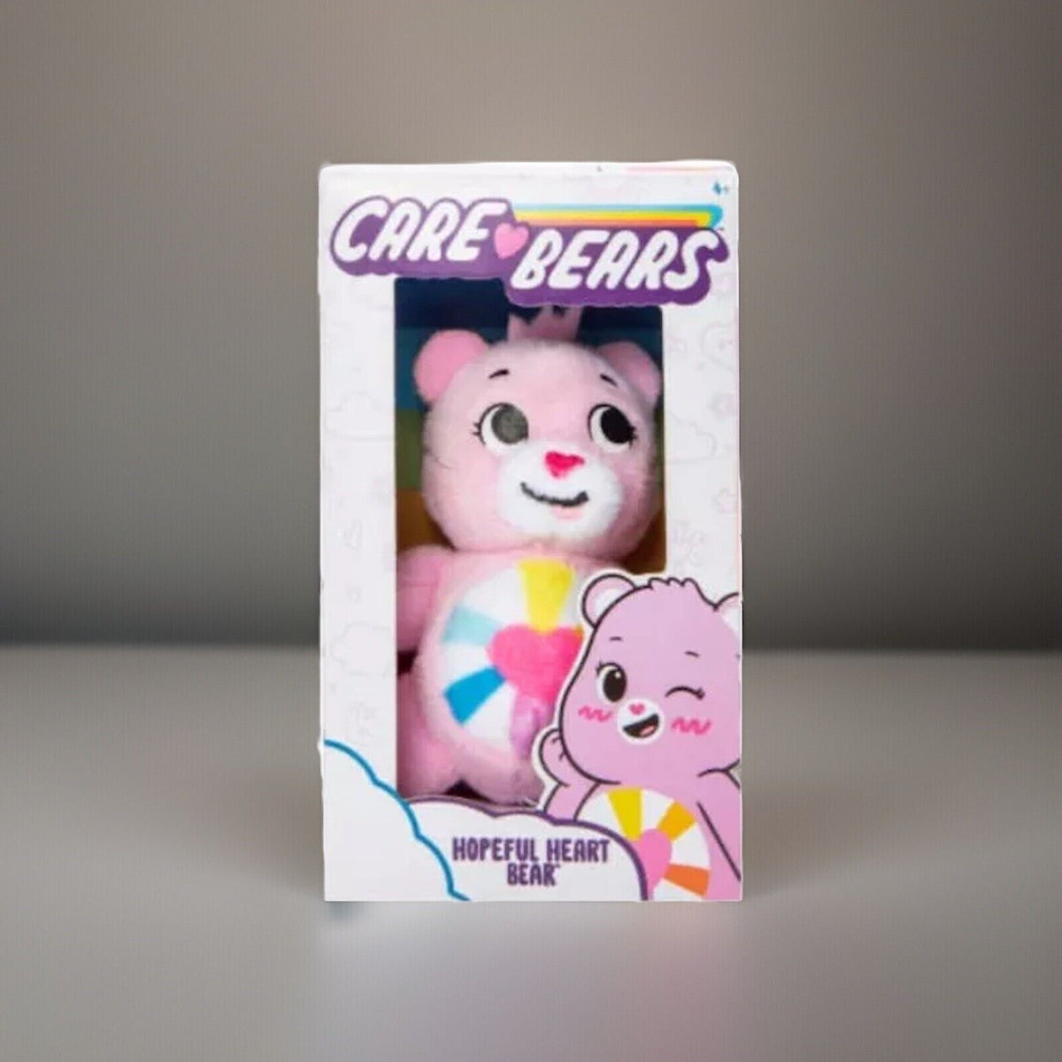 🔥Care Bears Collection Micro Plush Hopeful Heart Bear Mini Stuff Plush 3" NWT🔥