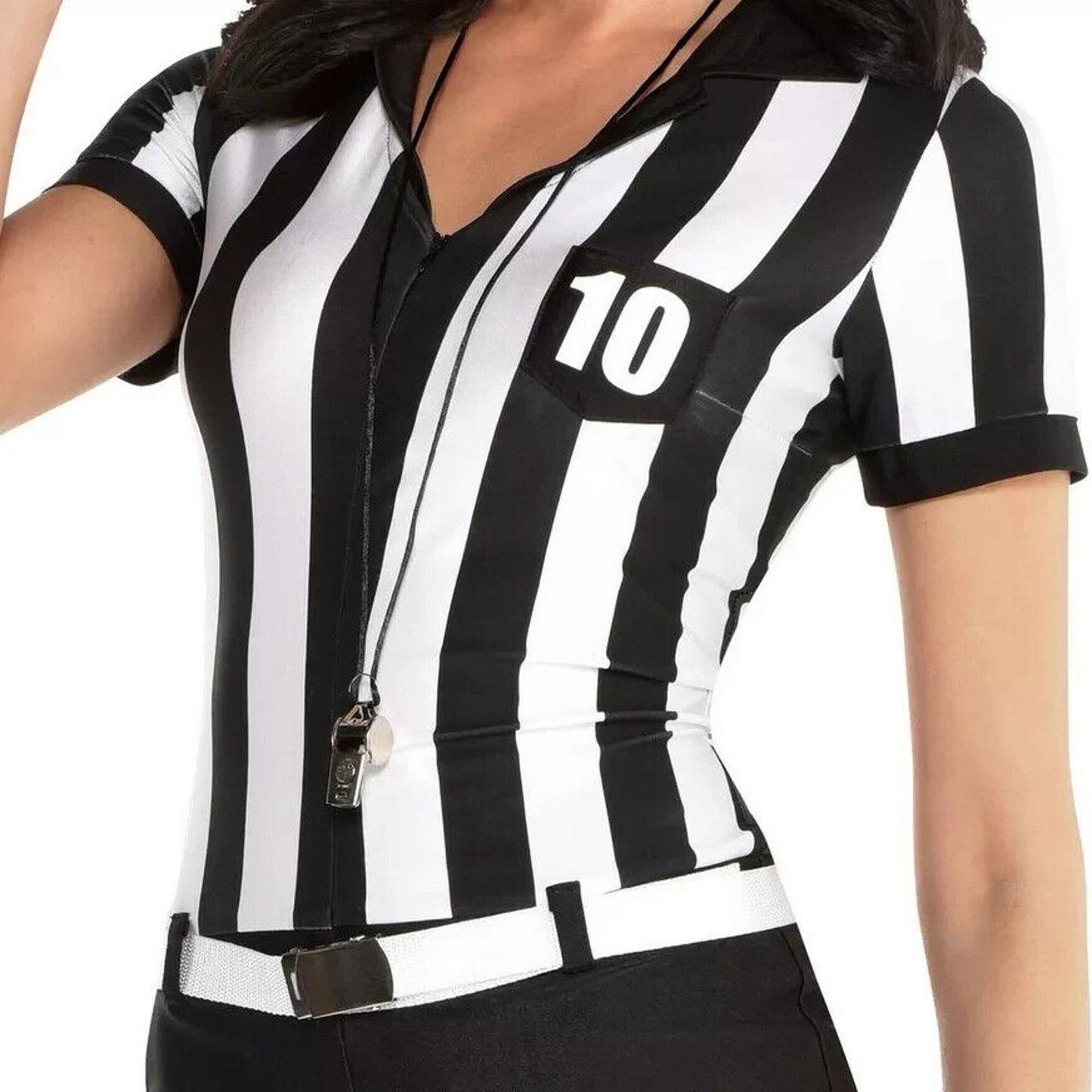 🔥Sexy Umpire Costume Halloween Fancy Dress MED BNWT🔥