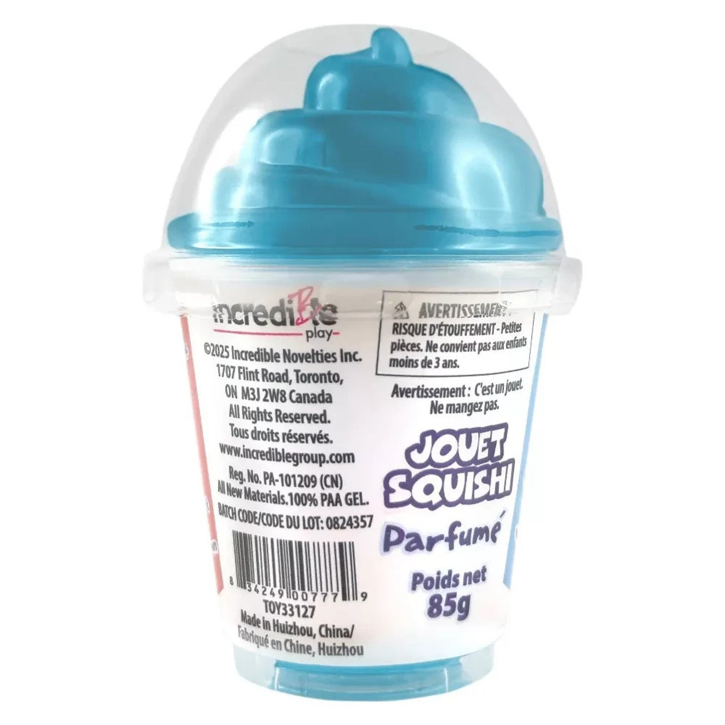 🔥Squishy Sensory Toy ICEE Scented Squishi Squeeze Toy BLUE BNWT🔥