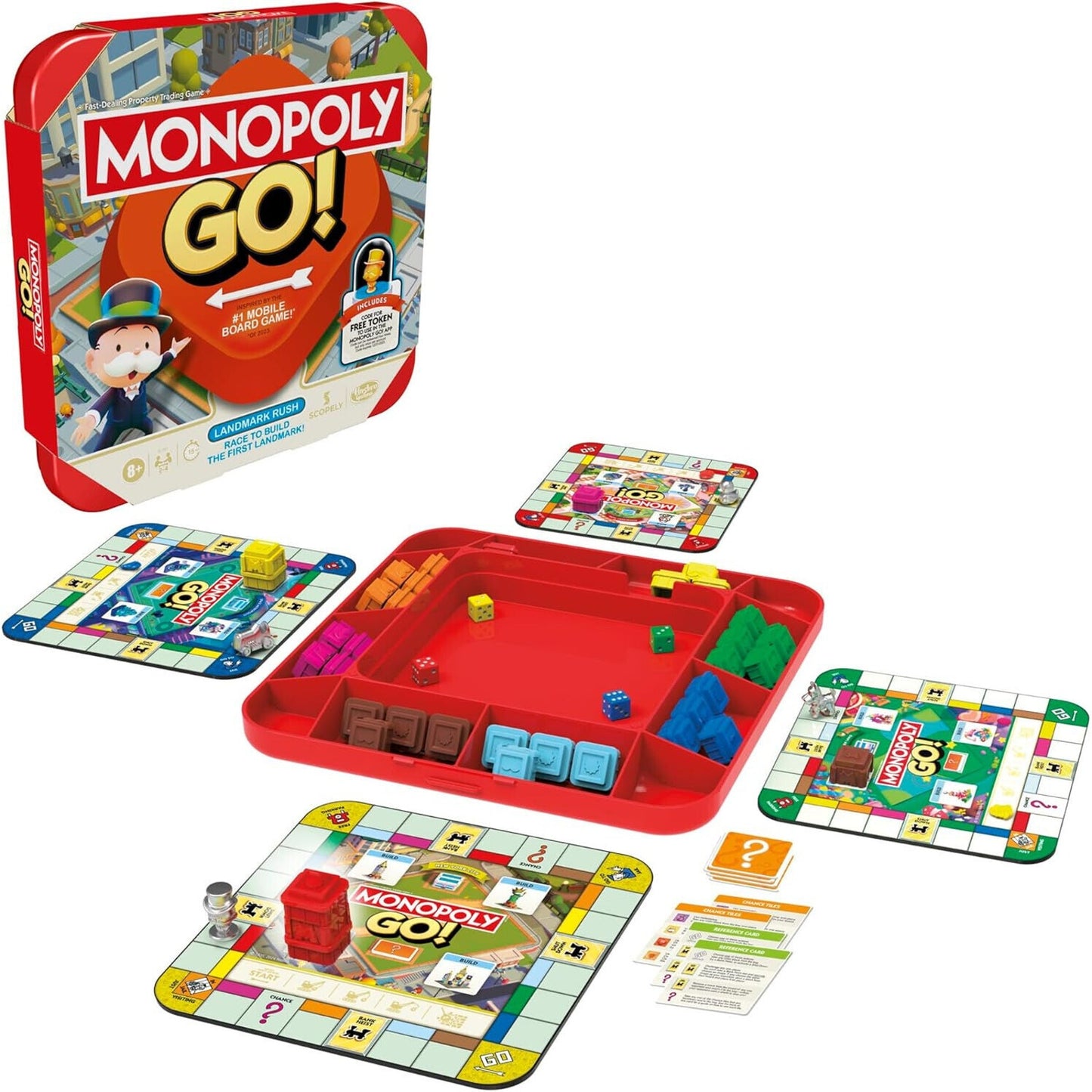 🔥Monopoly GO! Board Game Inspired by The Popular Mobile Board Game BNWT🔥