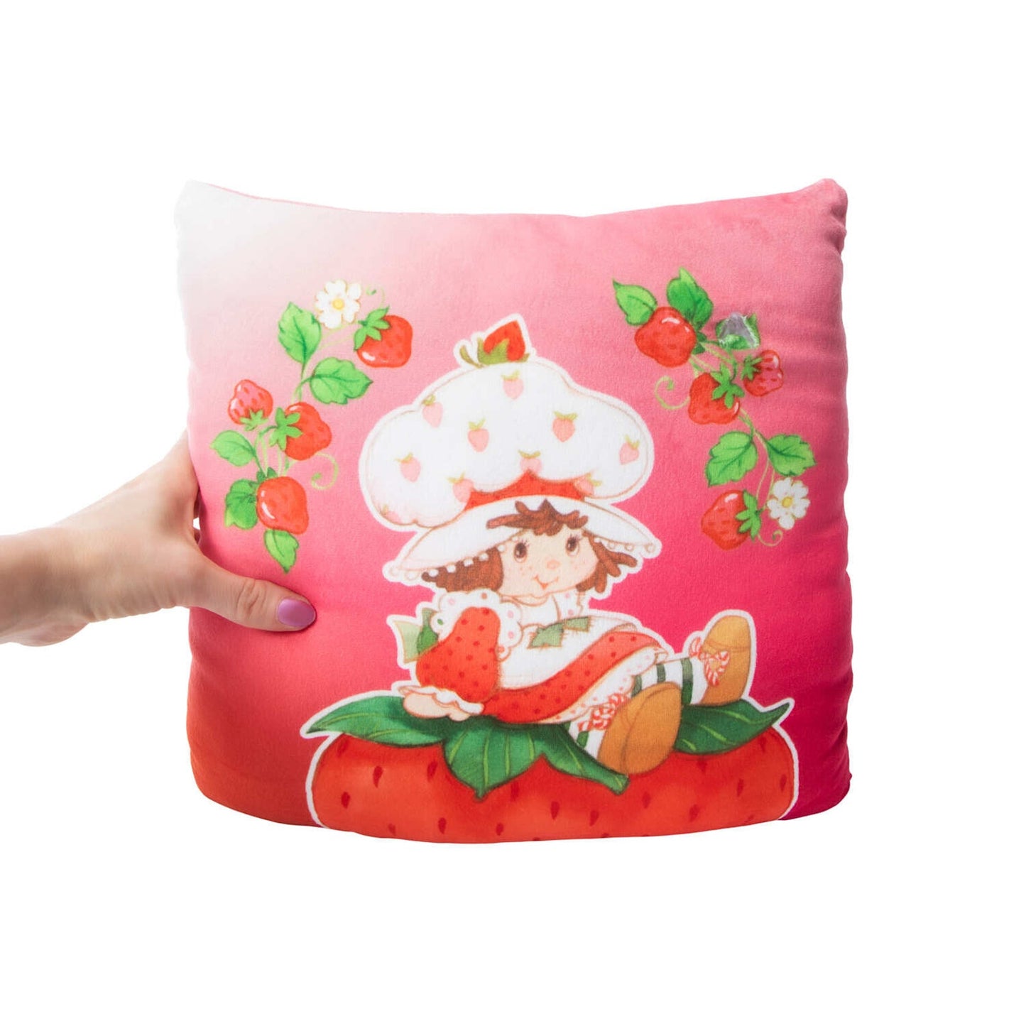 🔥STRAWBERRY SHORTCAKE PLUSH CUSHION PILLOW Collectible BNWT💥