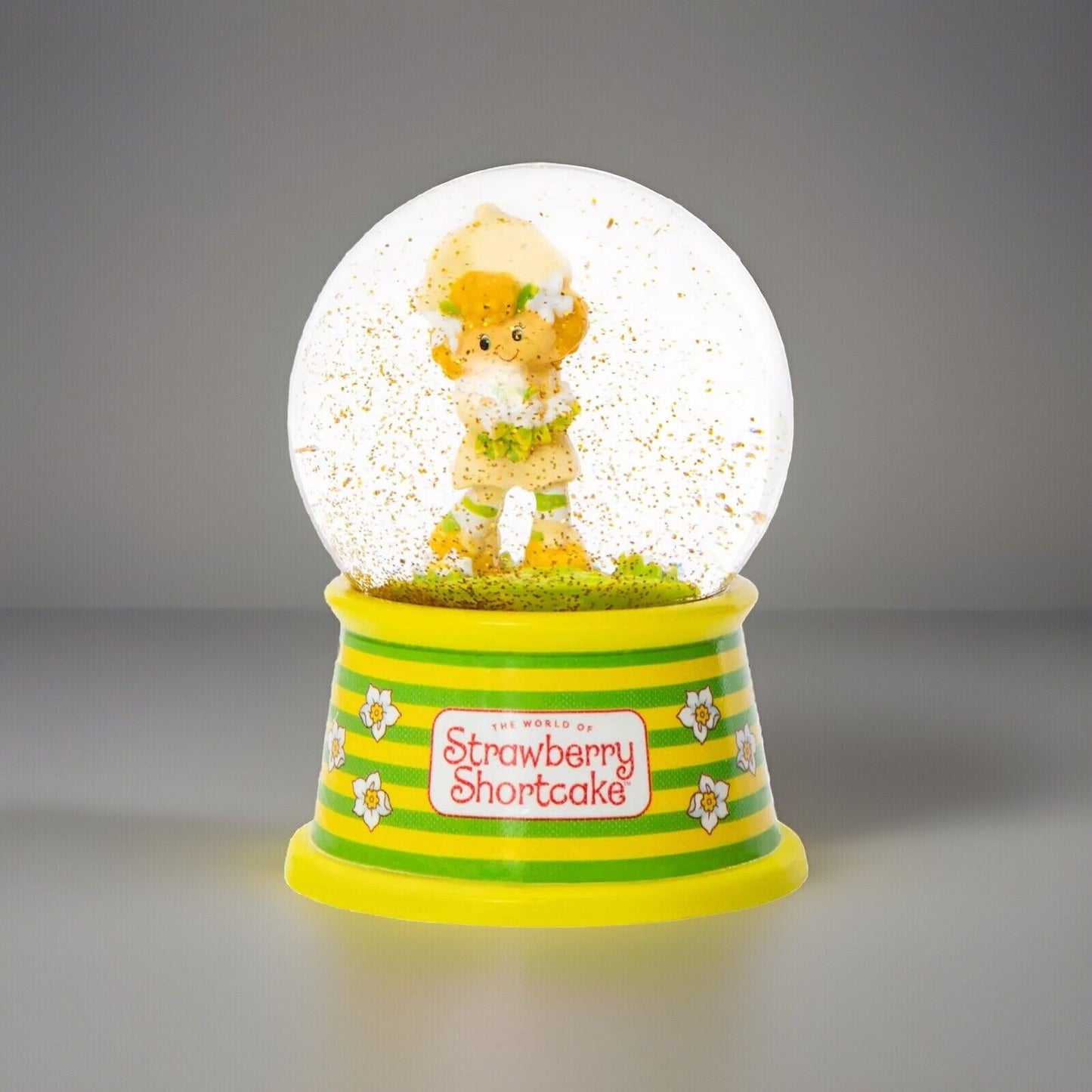 🔥The Wonderful World Of Strawberry Shortcake Lemon Meringue Mini Snow Globe💥