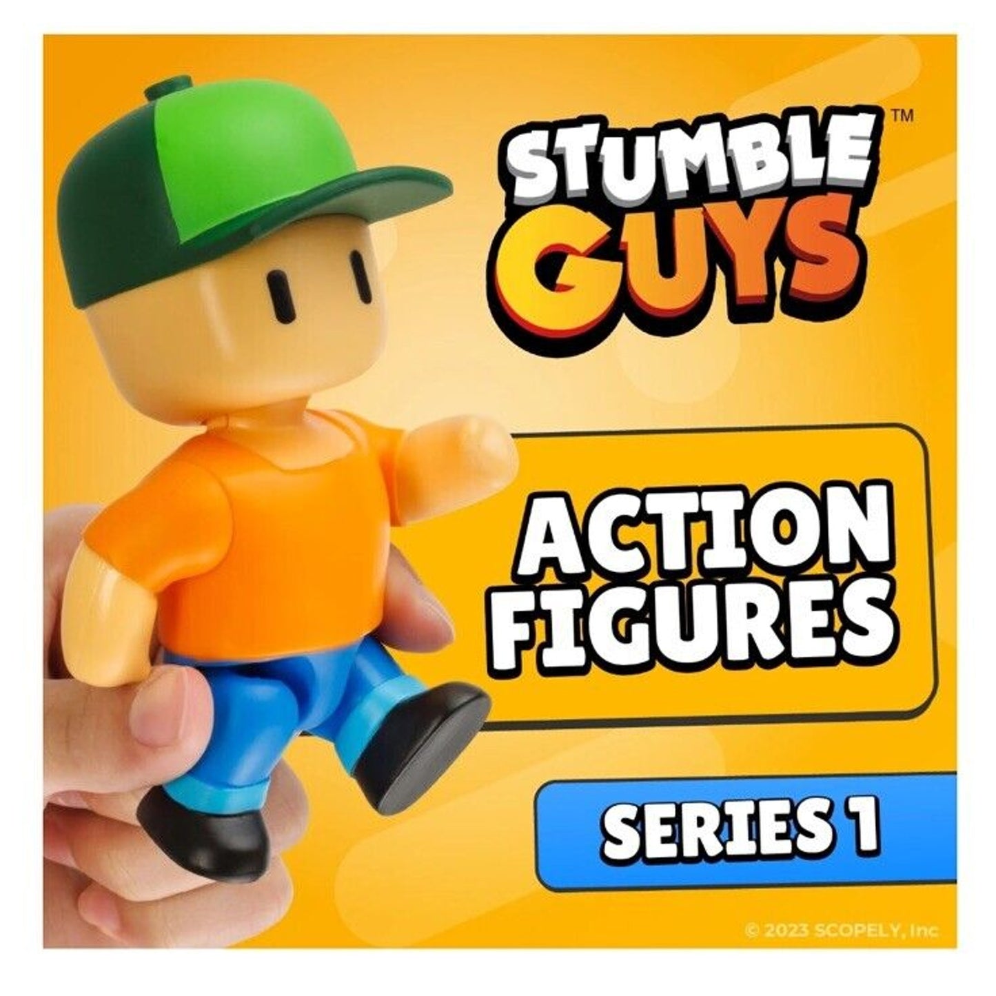 🔥Stumble Guys MR. STUMBLE 4.5” Action Figure In Window Box 2024 BNIB🔥