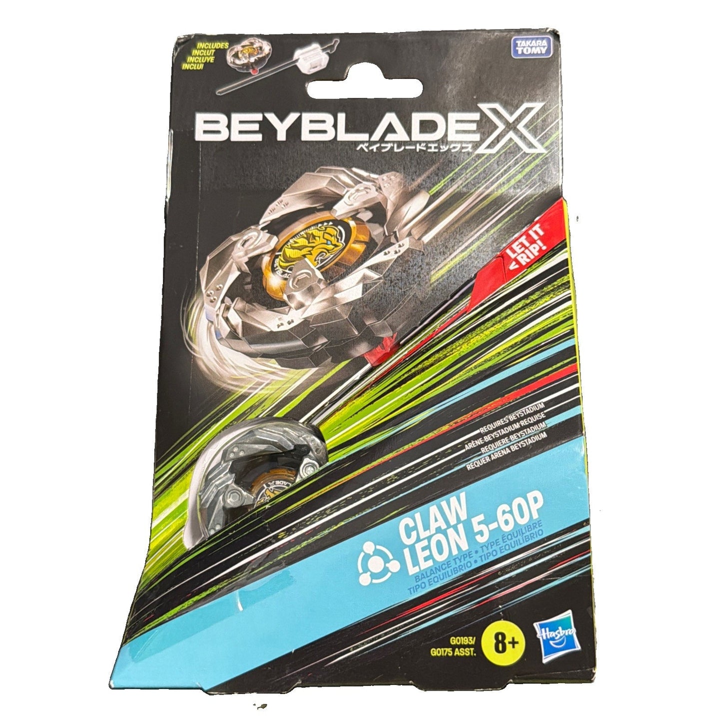 🔥Beyblade X Claw Leon 5-60P Starter Authentic Hasbro BNWT🔥