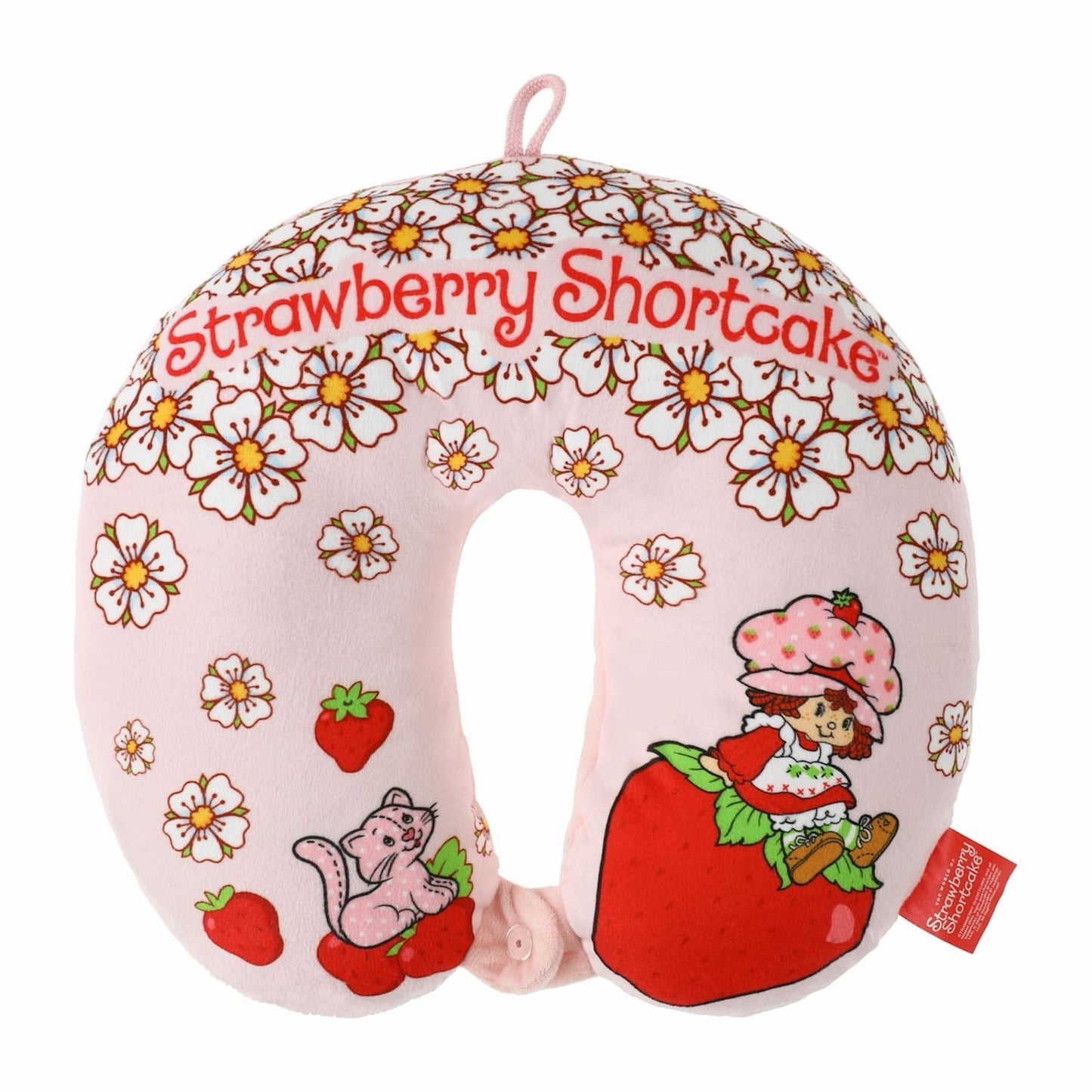 🔥Strawberry Shortcake Travel Neck Pillow BNWT🔥