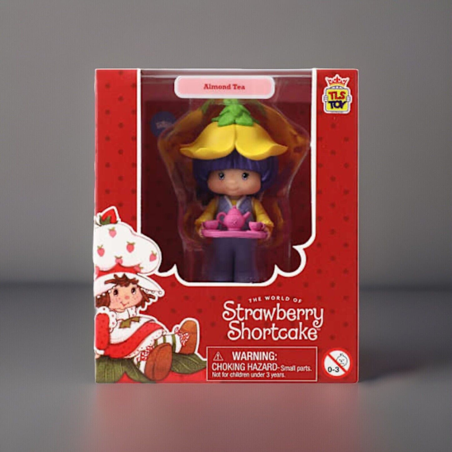 🔥The World Of Strawberry Shortcake Almond Tea Mini Figure CheeBee TLS BNWT💥