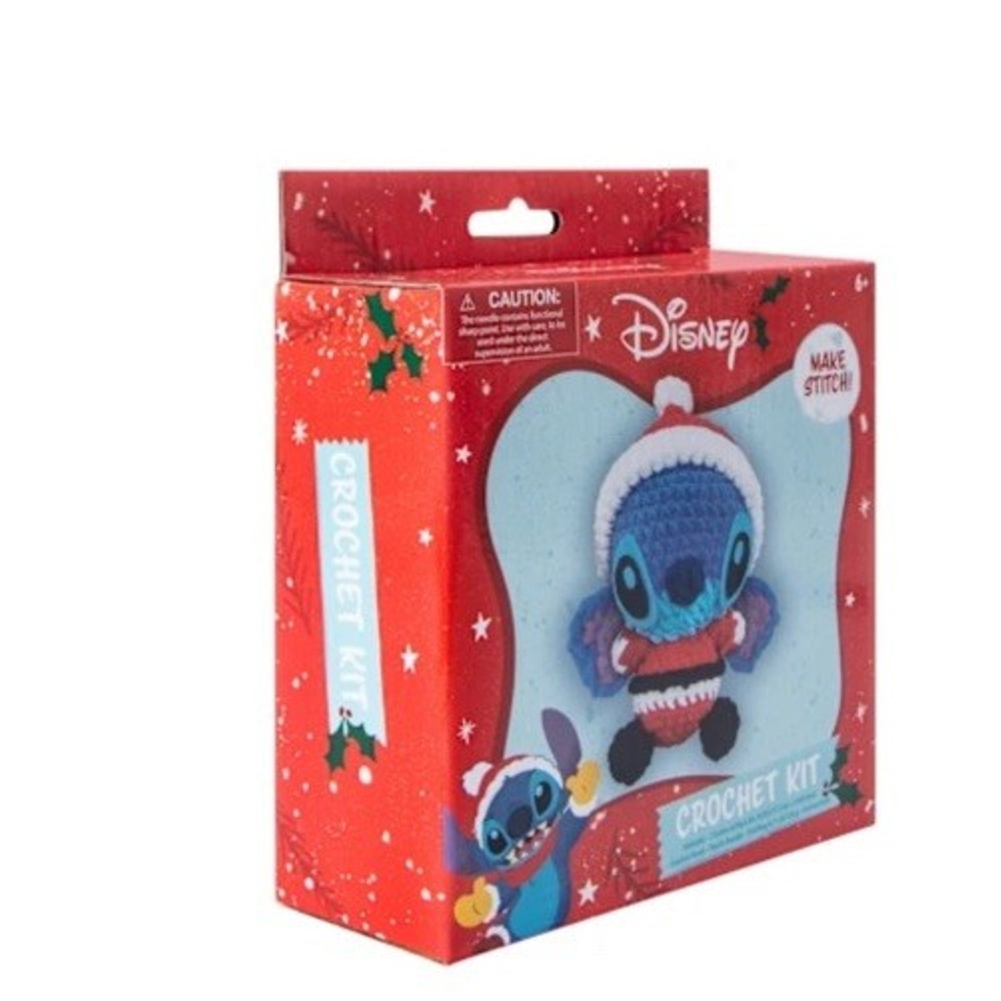 🔥Disney Lilo & Stitch Crochet Kit Make A Stitch As Santa Claus Christmas Plush