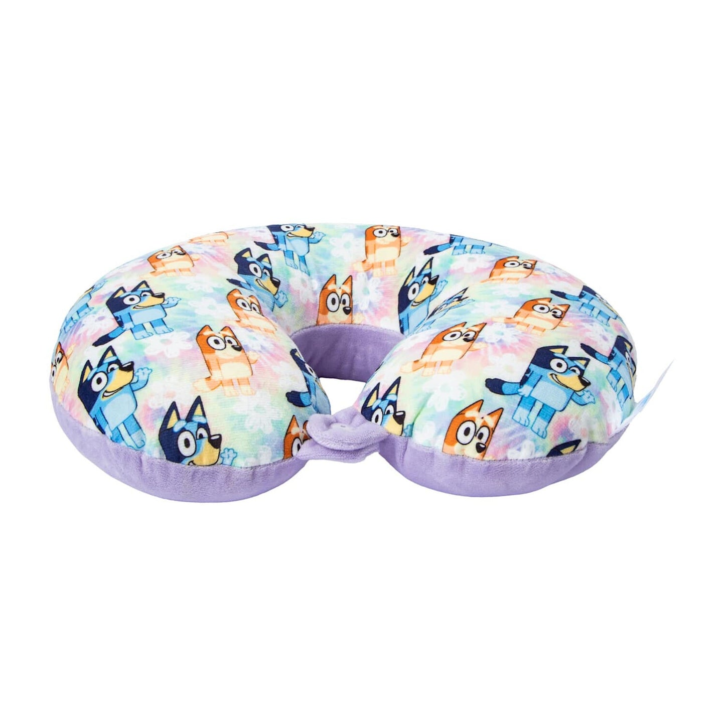 🔥Bluey Tie Dye Travel Neck Pillow BNWT🔥