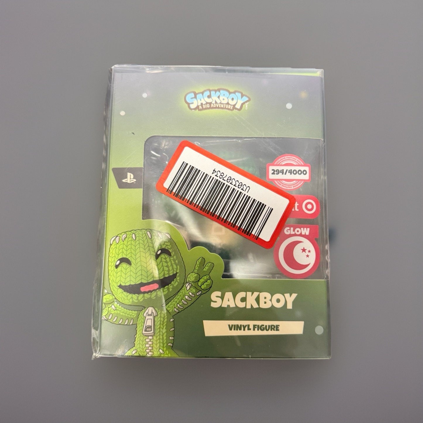 🔥Youtooz PlayStation Sackboy Glow In The Dark Target Vinyl (Read) BNWT🔥