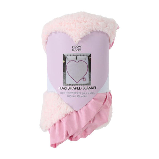 🔥Room 2 Room Heart Shaped Blanket 50in x 60in BNWT🔥