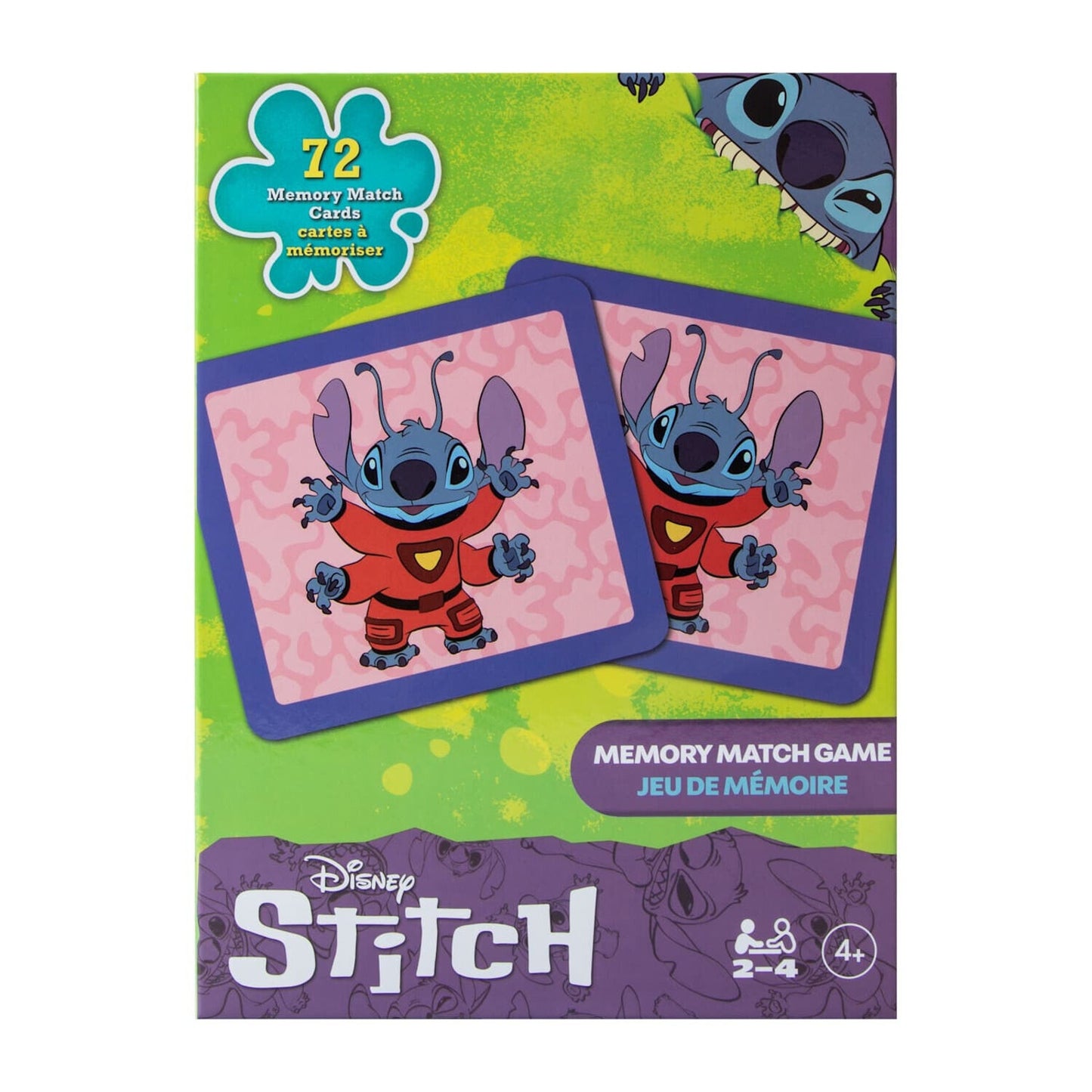 🔥Disney Stitch Spin Master Memory Match Game BNWT🔥