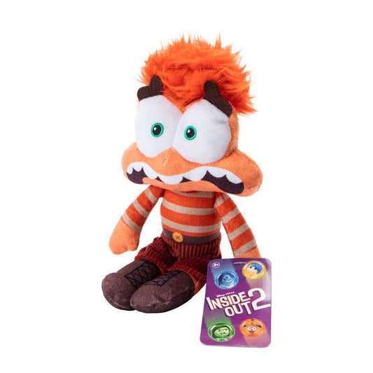 🔥Disney Pixar Inside Out 2 Anxiety Plush Orange Just Play Doll Toy BNWT🔥