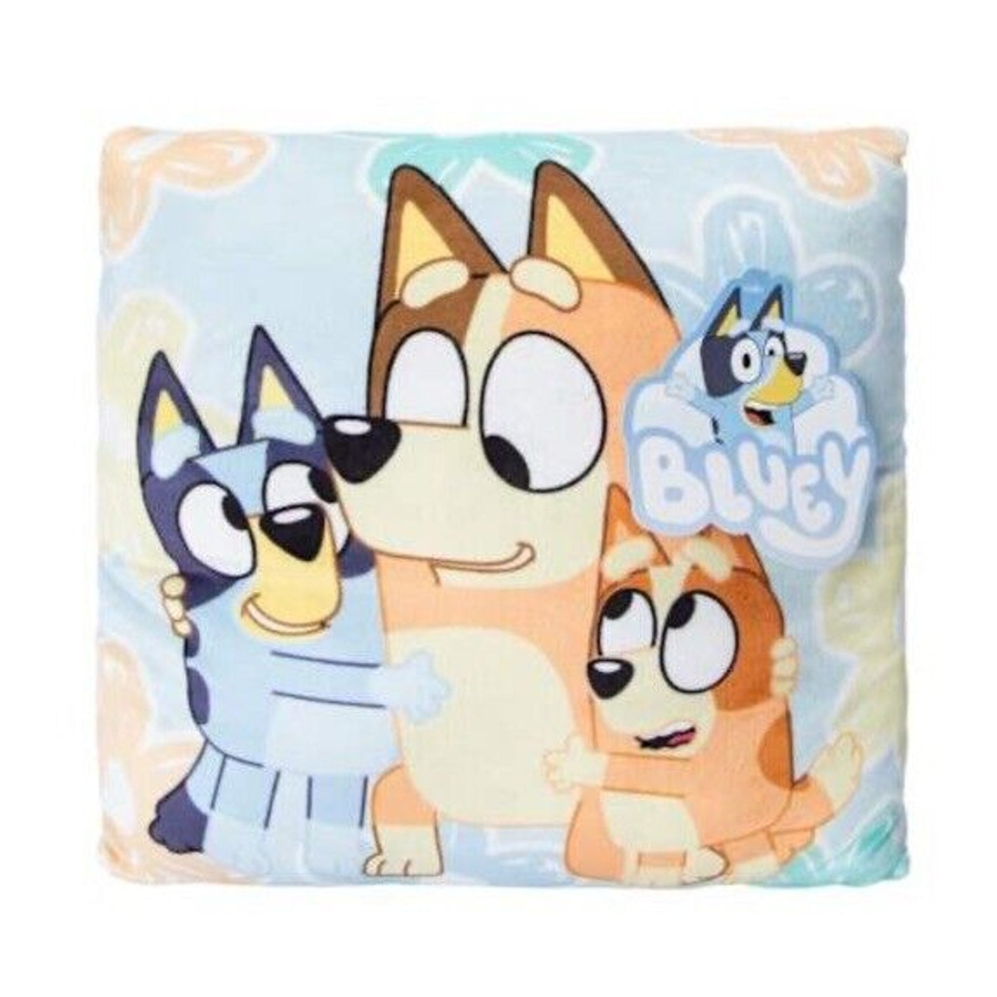 🔥Bluey Stars Travel Throw Pillow BNWT🔥