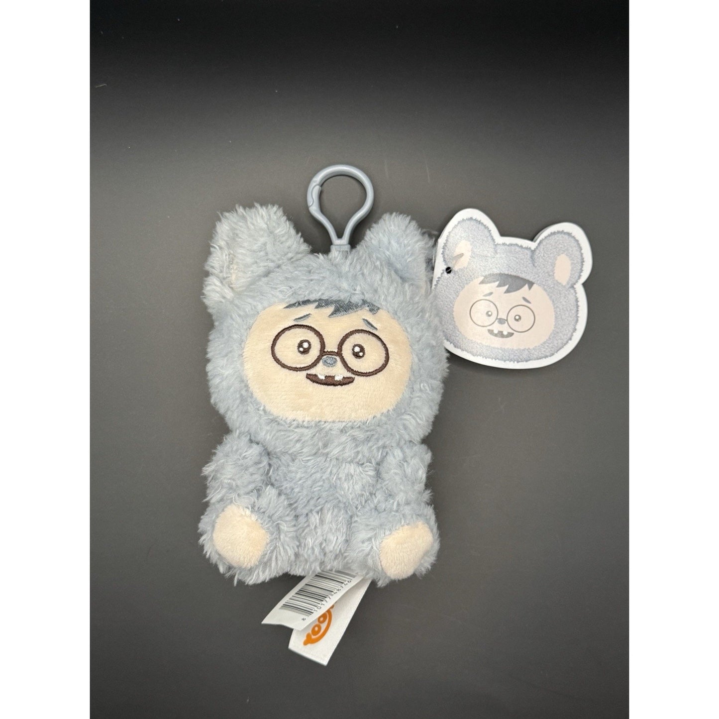 🔥LaBabies Fall Sherpa Collection Plush Monster Clip Blue BNWT🔥