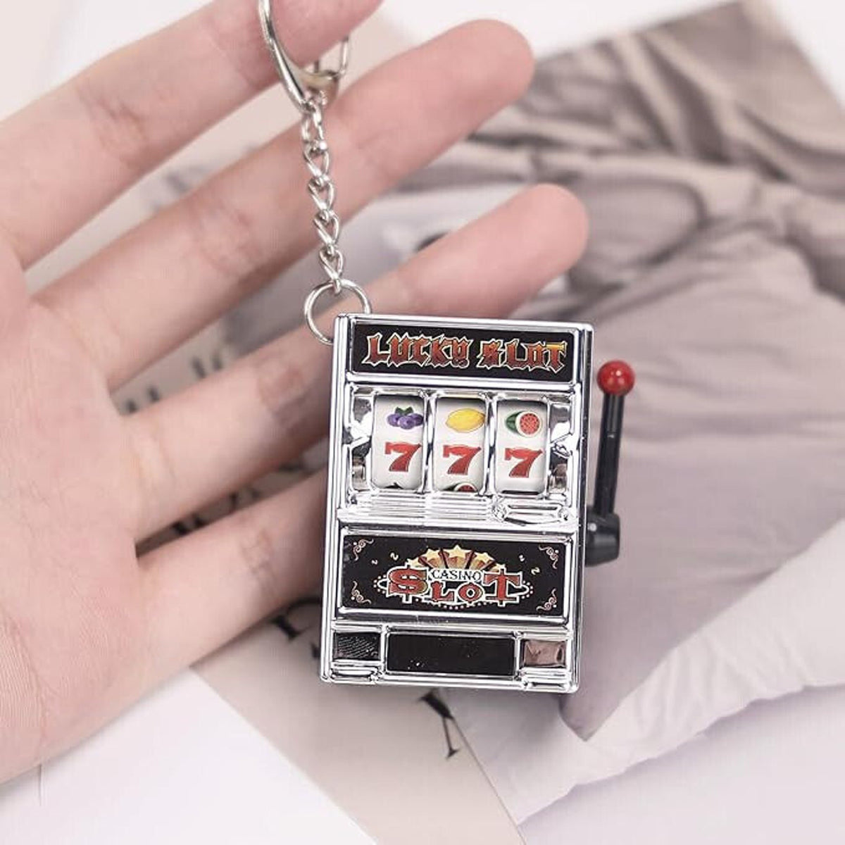🔥Mini Fruit Game Machine Keychain Super Cool BNWT💥