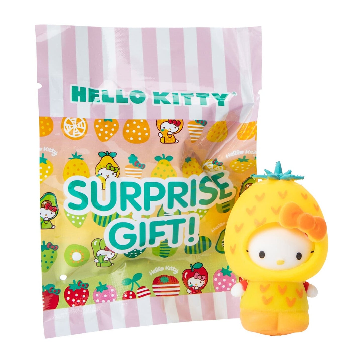 🔥Hello Kitty Dress Up Squishy Set Pineapple/Avocado BNWT🔥