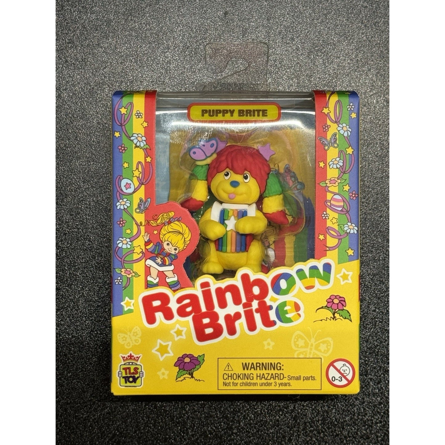 🔥Rainbow Brite Puppy Brite Spring Easter Cheebee Rare Mini Vinyl Fig TLS🔥