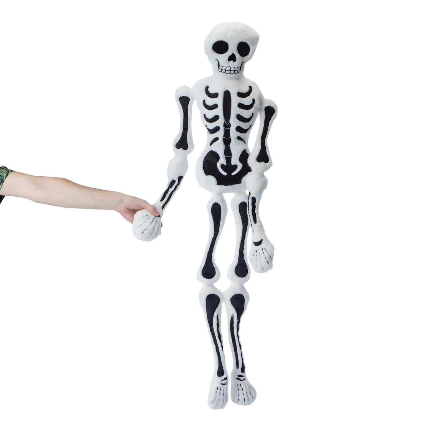 🔥Halloween Skeleton Throw Plush Pillow Large BNWT🔥