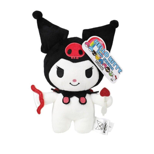 🔥 Hello Kitty & Friends Valentine’s Day 9” Kuromi as Cupid Plush BNWT🔥