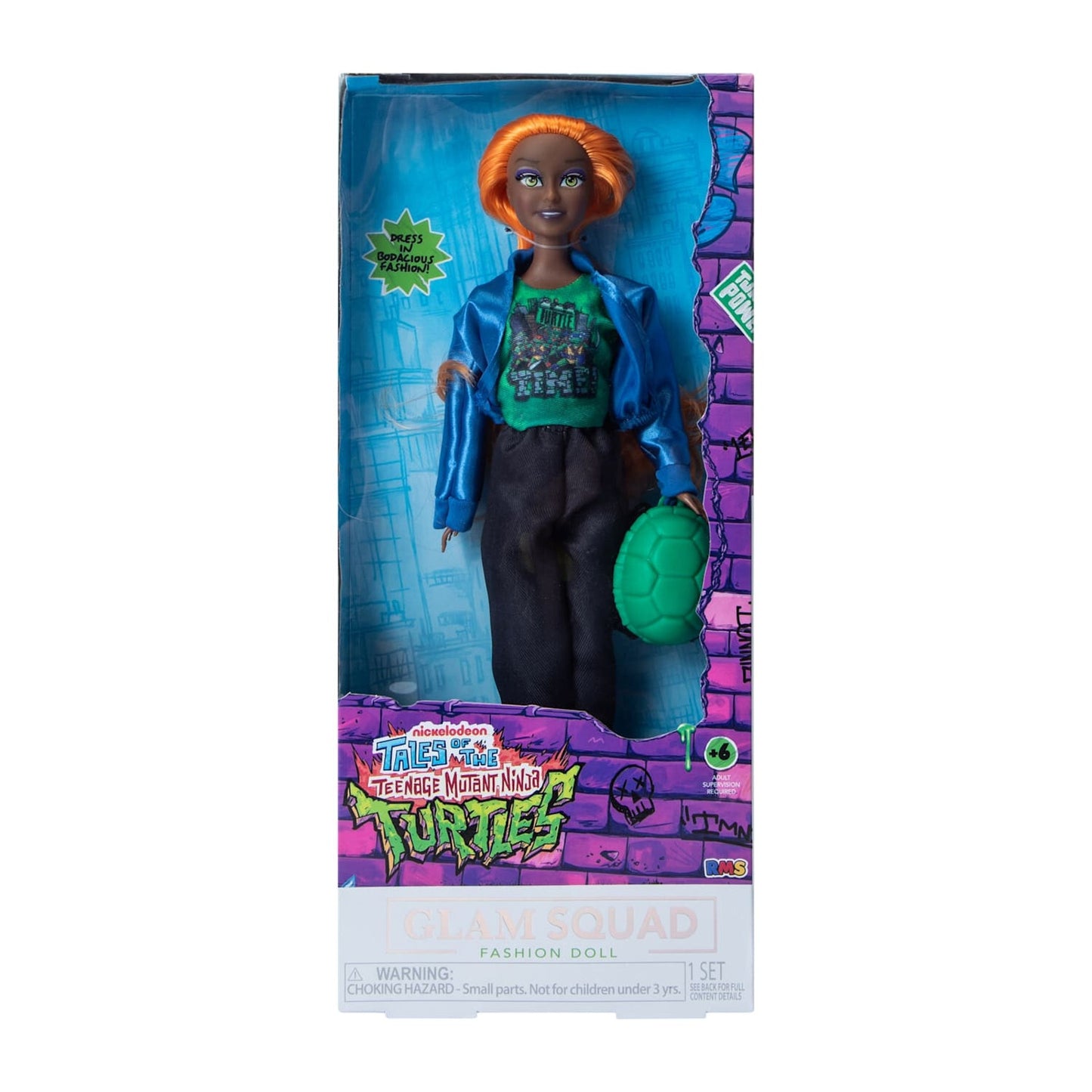 🔥Glam Squad Fashion Doll Teenage Mutant Ninja Turtles BNWT🔥