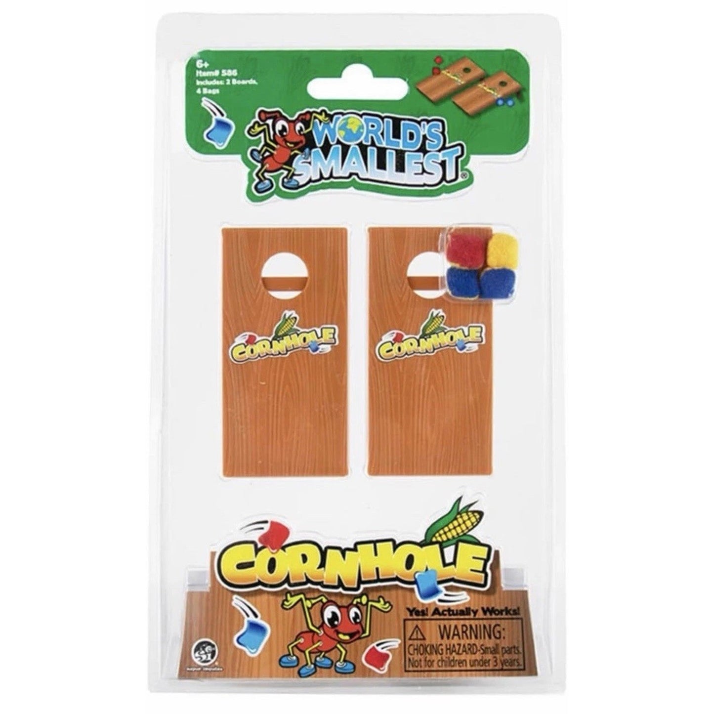 🔥World's Smallest Cornhole Set BNWT🔥