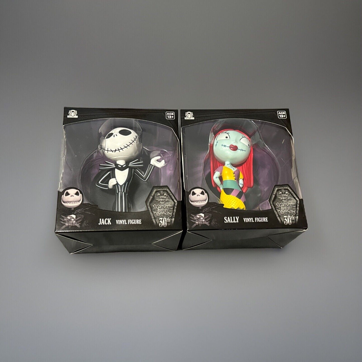 🔥Sally & Jack Vinyl Figure Culture Fly 4.5" NIGHTMARE BEFORE CHRISTMAS 2024🔥