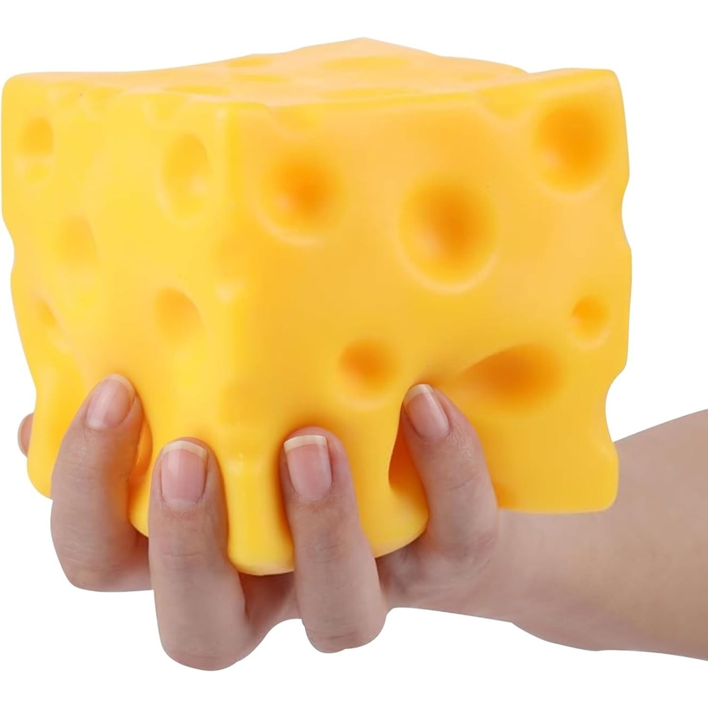 🔥ORB Easy Sqweezy Super Cheesy Squeeze Squishy Slow Rising Sensory BNWT🔥