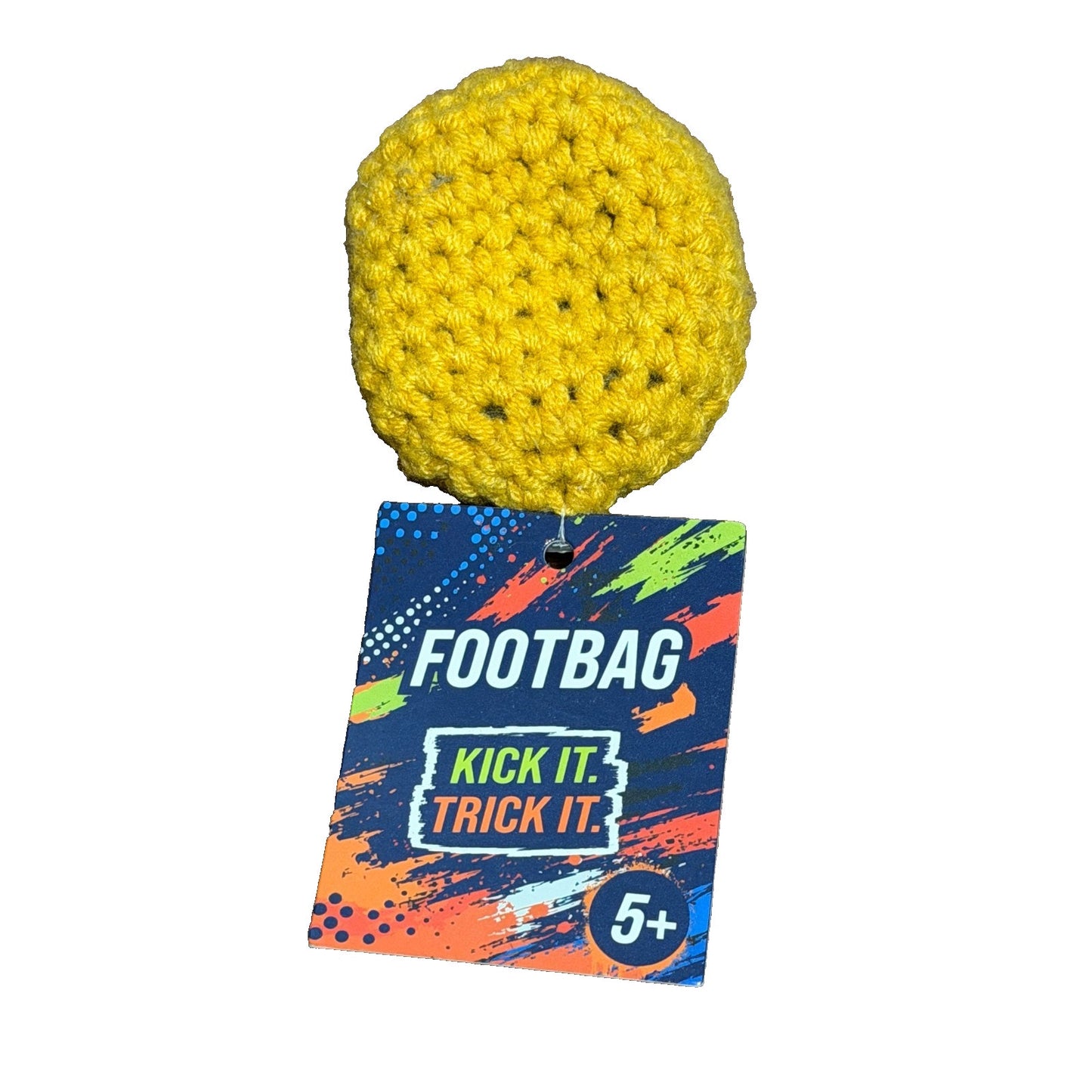 🔥Crochet Footbag Kickbag Hacky Sack BNWT🔥