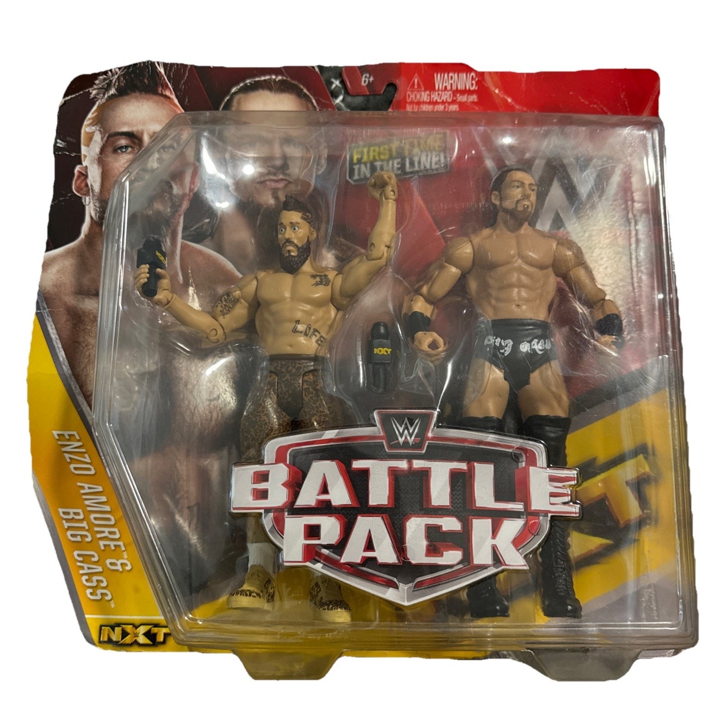 🔥WWE Mattel Battle Pack Series 40 Big Cass Enzo & Amore BNIB🔥