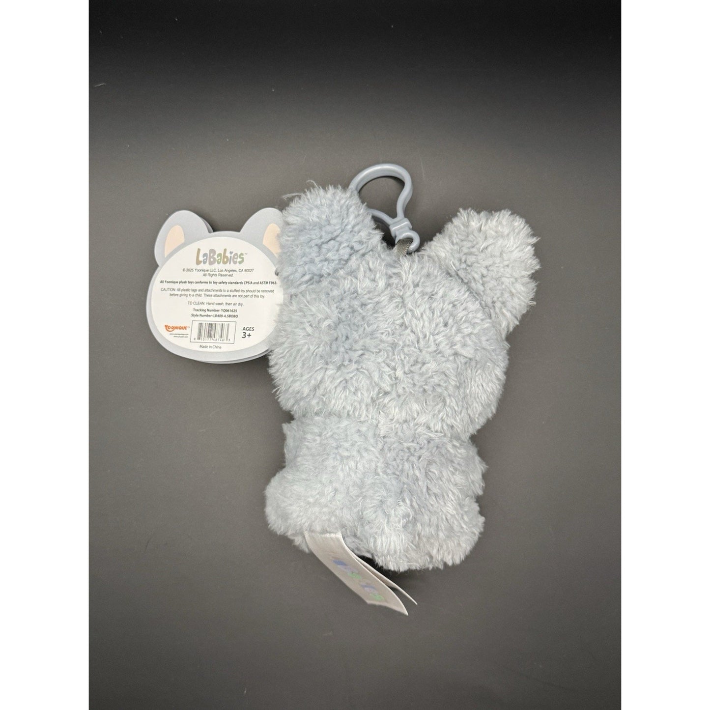 🔥LaBabies Fall Sherpa Collection Plush Monster Clip Blue BNWT🔥
