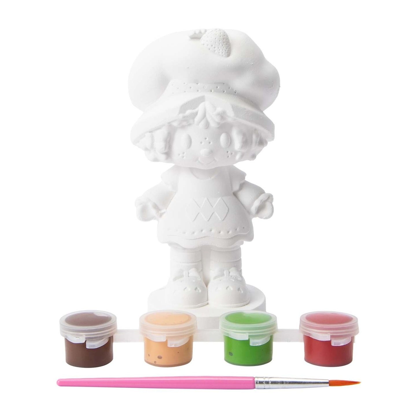 🔥Strawberry Shortcake Paint Your Own Figurine With Paint BNWT🔥