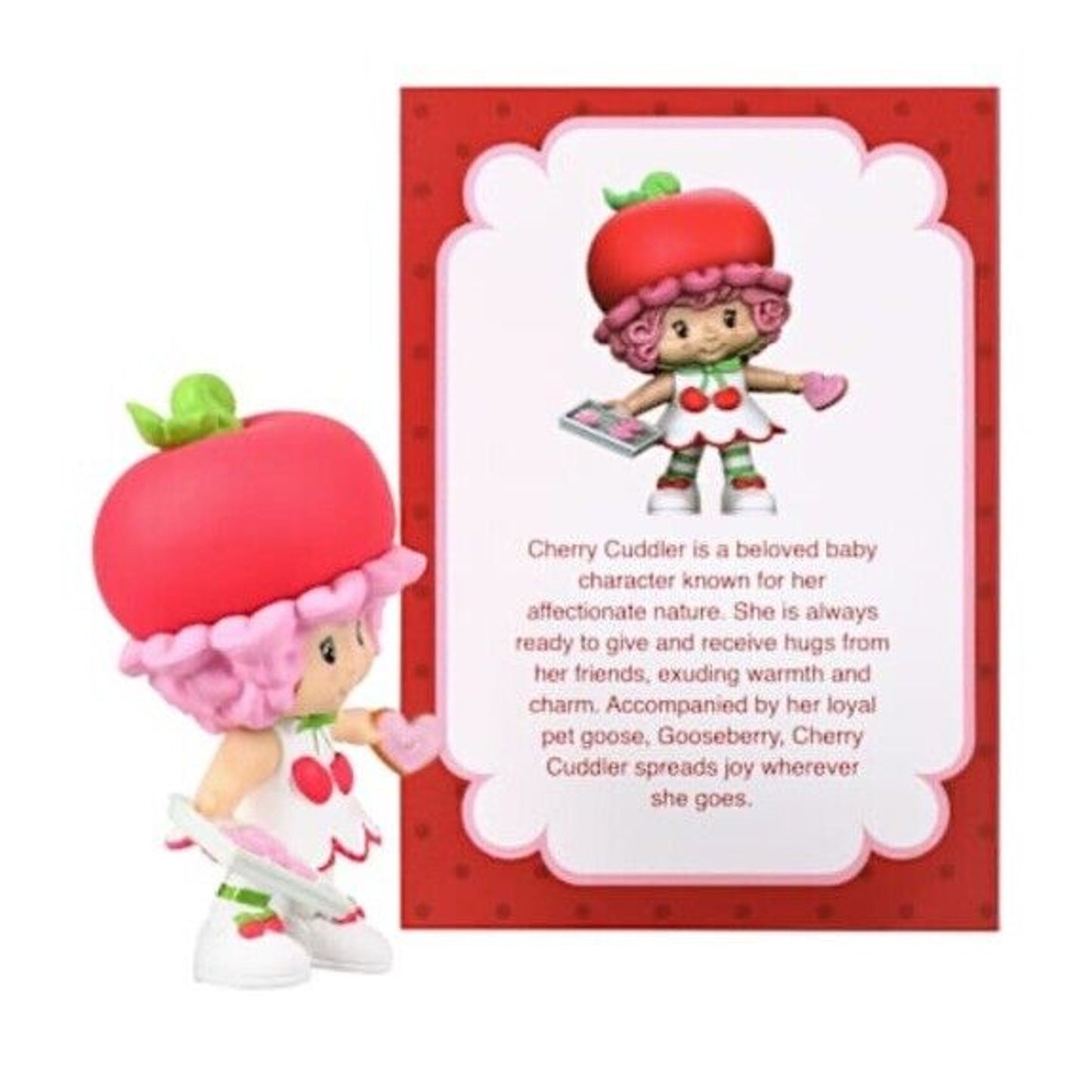 🔥The World Of Strawberry Shortcake Cherry Cuddler Figure CheeBee BNWT💥