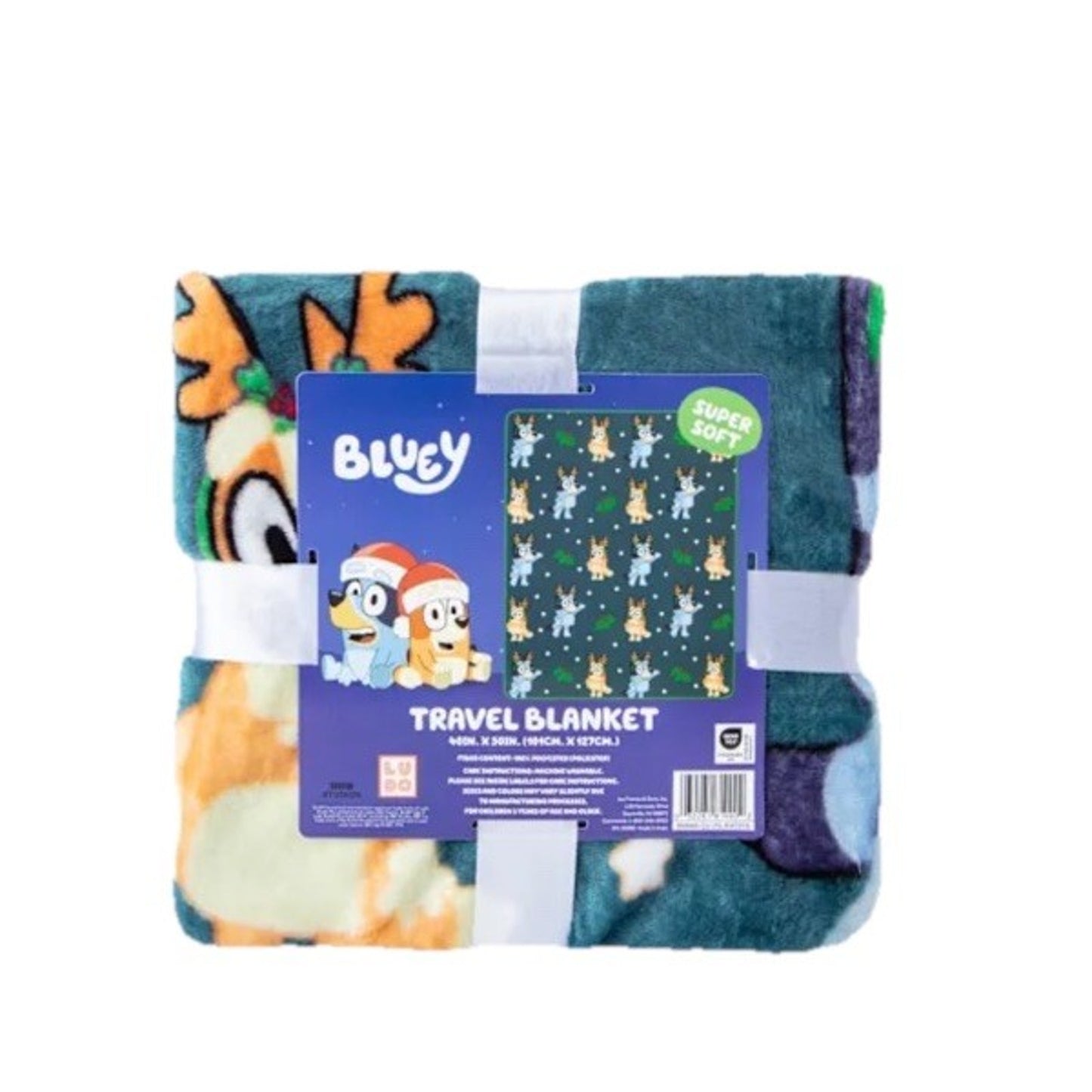 🔥Bluey Travel Blanket 40in x 50in BNWT🔥
