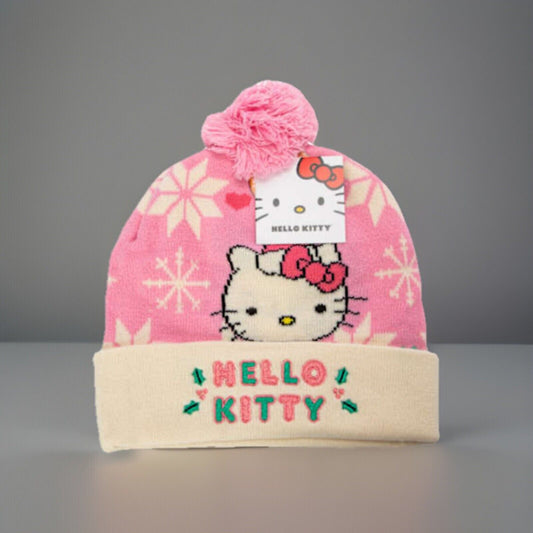 🔥Sanrio Hello Kitty Embroidered Beanie BNWT🔥