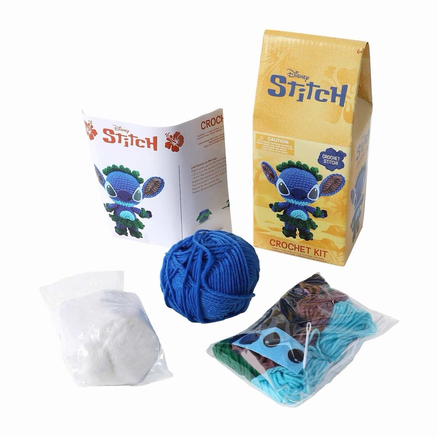 🔥Disney Stitch Crochet Kit Stitch Hula BNWT🔥