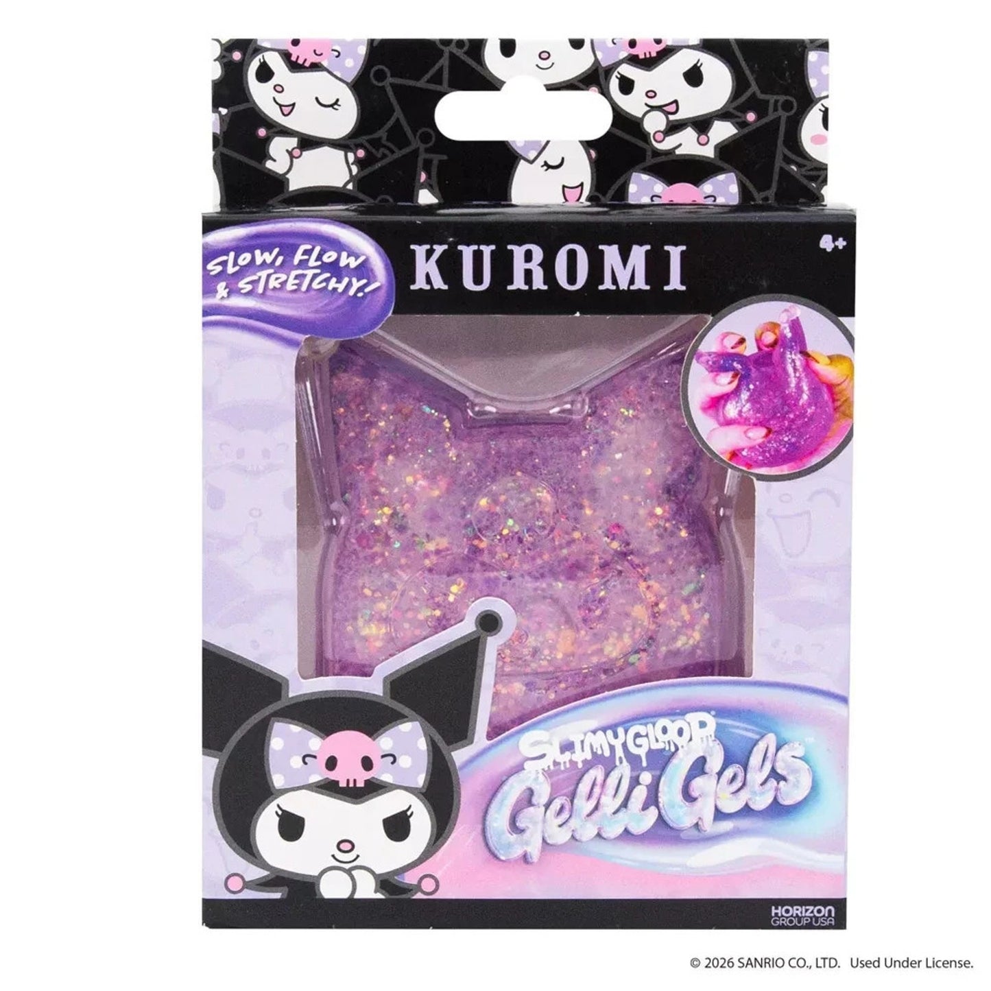🔥Hello Kitty Kuromi Gelli Gels Scented Squishy Sensory Toy Purple BNWT🔥