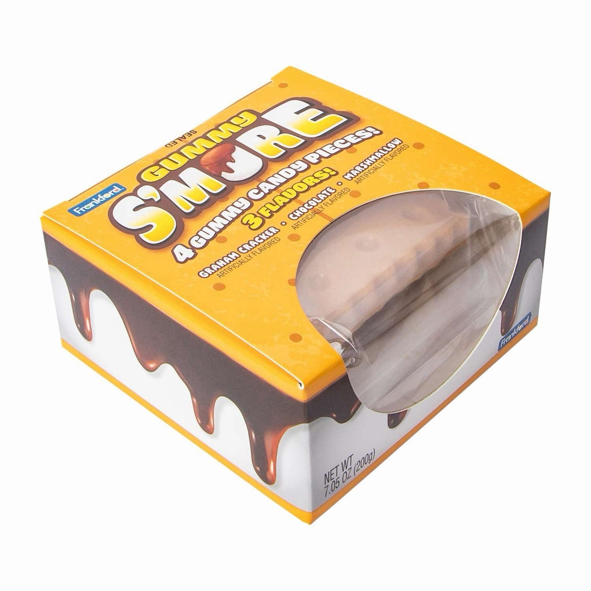🔥Gummy S'more Gummy Candy 3 Flavors 4 Pieces BNWT🔥